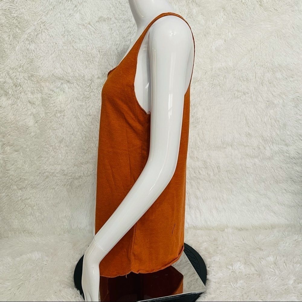 NWOT Over the Limit Orange Racerback Tank‎ Top M - Picture 5 of 14